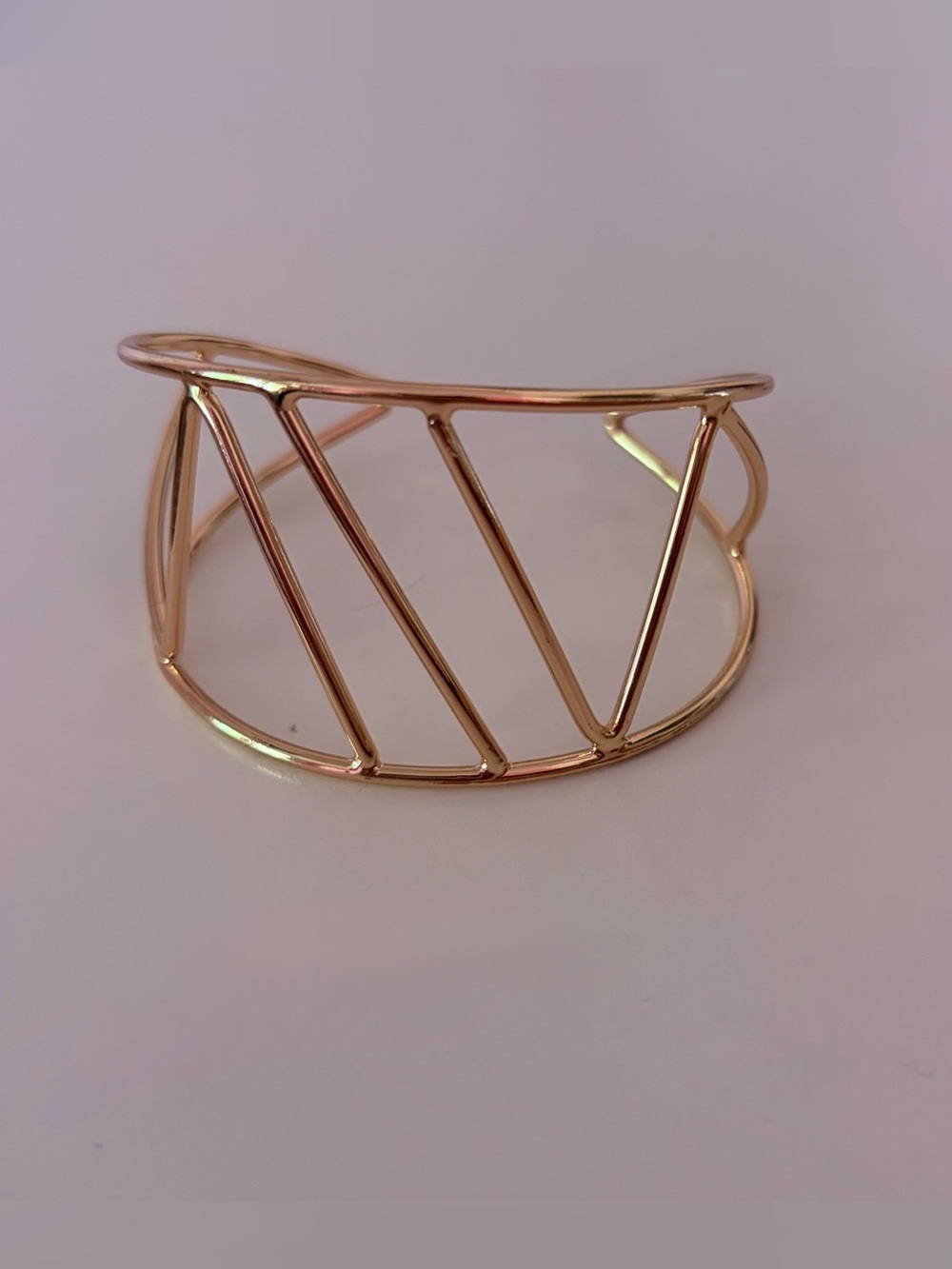 Macy’s Gold Openwork Cuff Bracelet